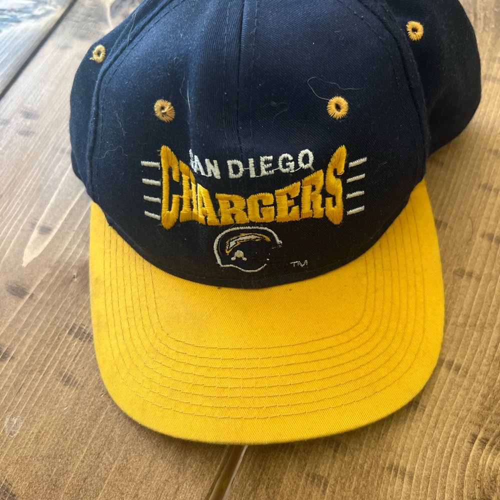 San Diego Chargers Black and Yellow Cap